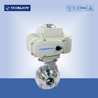 2 INCH 1.4301 butterfly Electric Sanitary Ball Valve with CIP clean function