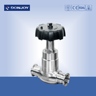 1/2" - 3" Direct Way Manually Clamped Stainless Steel Valves With Plastic Handwheel