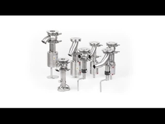 클램프 연결과 DONJOY 공기이 내부 개방 탱크  푸트판