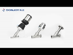 유체 조절 구경 구슬 스테인리스 스틸 액추에이터와 함께 좌석 밸브