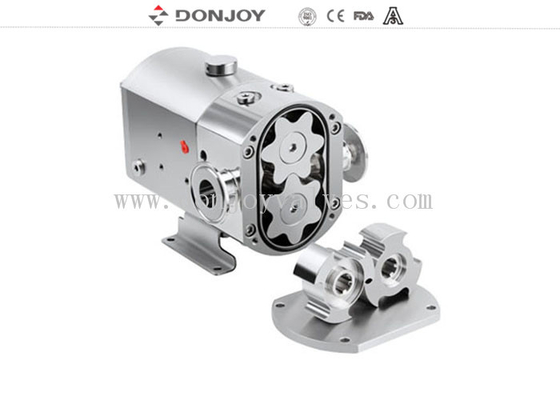 DONJOY Mini  rotary lobe pump for  Cheese and Whey Yogurt Transfer