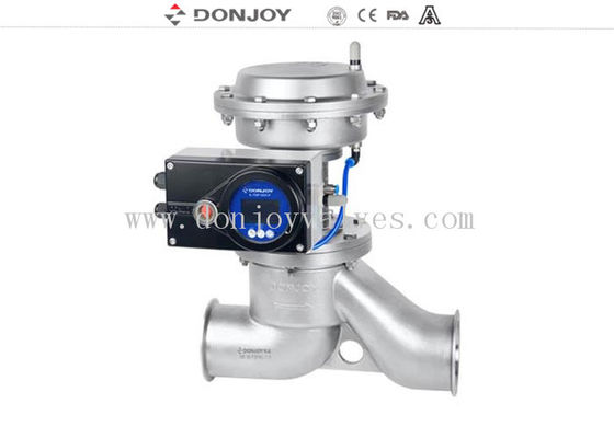 DN100 Donjoy Globe Valve With Stainless Steel Actuator With IL TOP1441 For Food