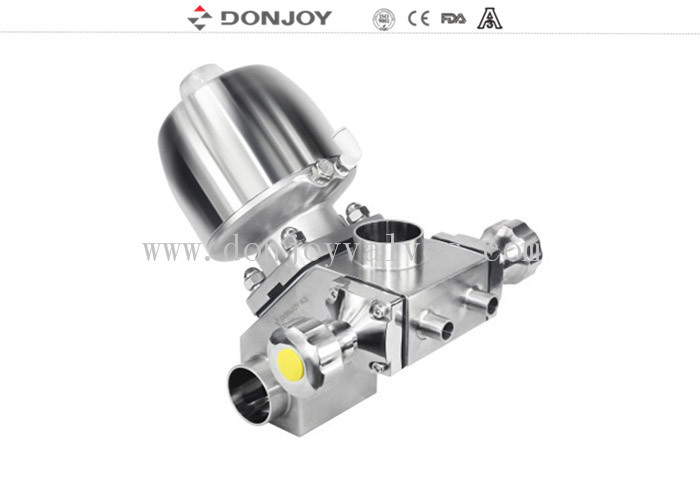 SS316L 의 의약품 산업용 Donjoy 다포트 위생 대막 밸브