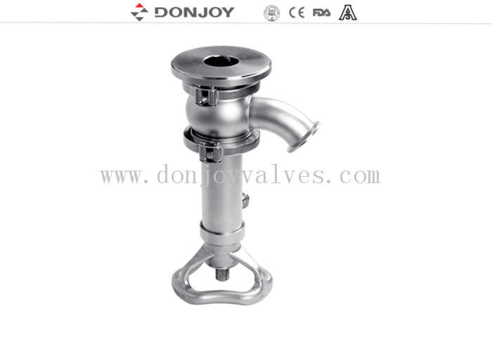 Donjoy 탱크 바닥 밸브 내부 오픈 팔꿈치 유형