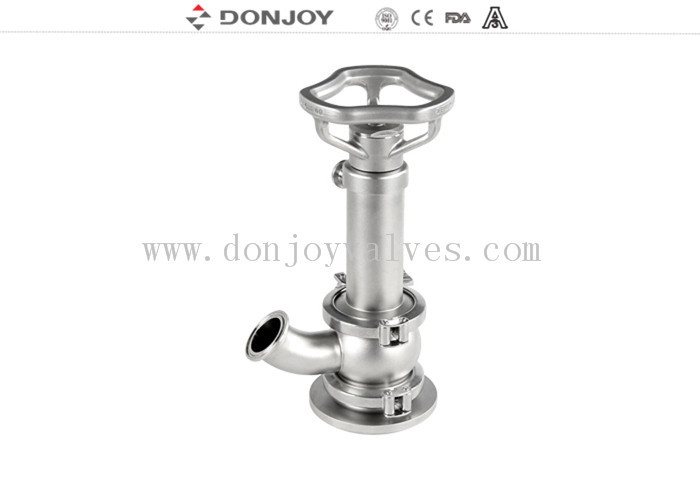 Donjoy 탱크 바닥 밸브 내부 오픈 팔꿈치 유형