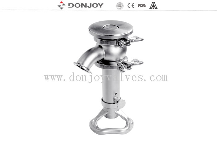 Donjoy 탱크 바닥 밸브 내부 오픈 팔꿈치 유형
