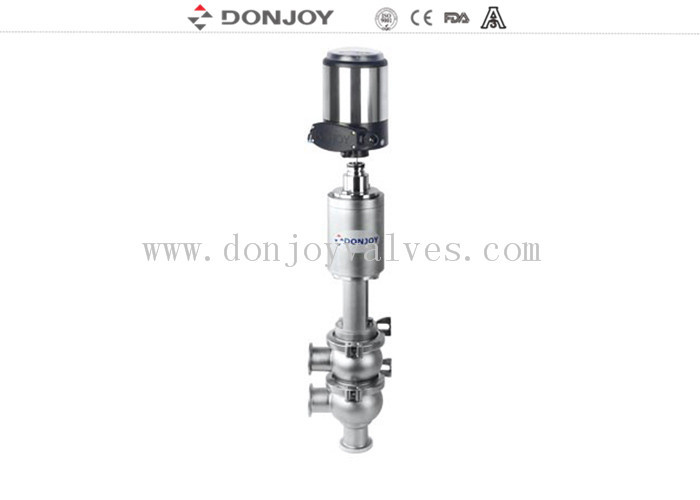 DONJOY TL 타입 316L 제어 머리와 함께 위생적인 역행 좌석 밸브