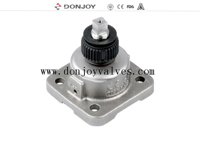 약품 산업용 Donjoy T 타입 3 Way Pneumatic Diaphragm 밸브