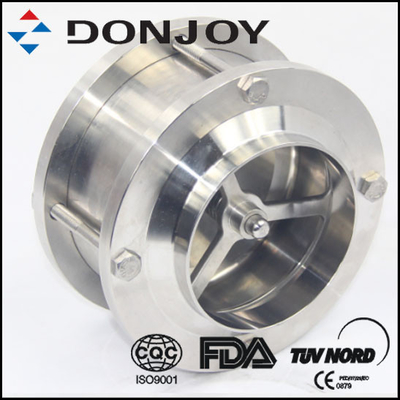 Three Piece Welding Hydraulic Check Valve /  one way check valve