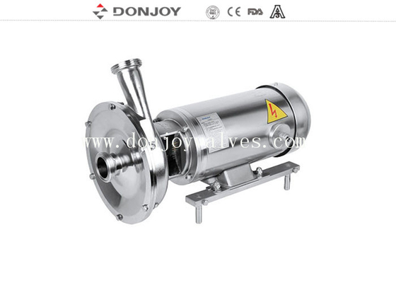 Sanitary Centrifugal Pump / Sanitary Water Pump For Chemical Producing Processing