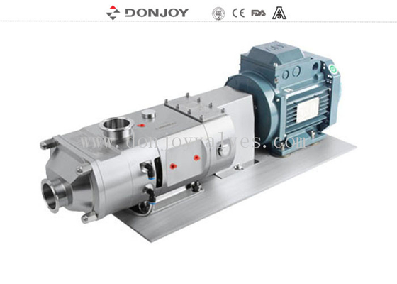 Two Direction Reversible Large Particle CIP High Purity Pumps/ Twin screw pump with directly motor