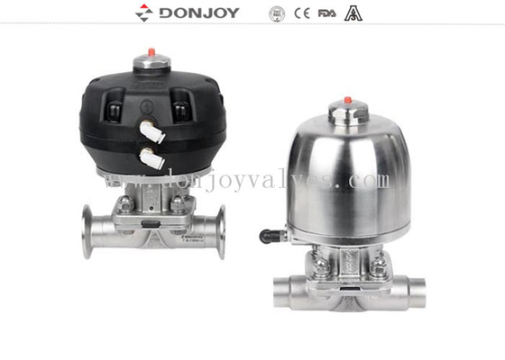 Casting Body Pneumatic Membrane Diaphragm Valve , OEM Diaphragm Valve
