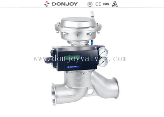 DN100 Donjoy Globe Valve With Stainless Steel Actuator With IL TOP1441 For Food