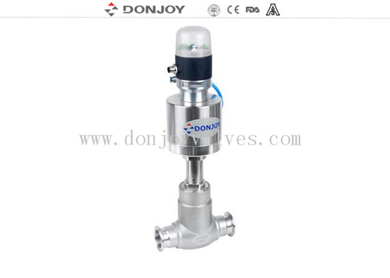 1/2" - 3" Direct Way Manually Clamped Stainless Steel Valves With SS Handwheel